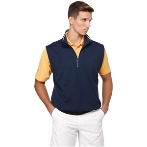 Callaway Qtr Zipped Sleeveless Fleece Vest