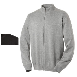 Greg Norman Lined Pima Full Zip Sweater