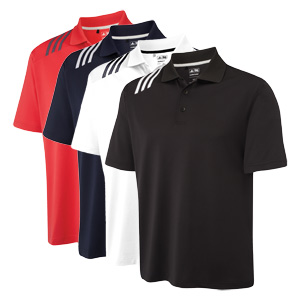 Adidas ClimaCool 3-Stripe Solid Polo