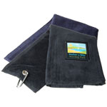 6106 Durham Double Fold Golf Towel with Pocket 